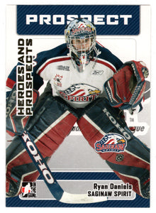 Ryan Daniels - Saginaw Spirit (NHL - Minor Hockey Card) 2006-07 ITG Heroes and Prospects # 114 Mint
