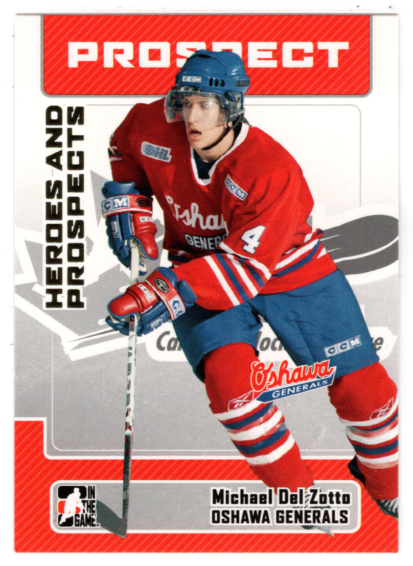 Michael Del Zotto - Oshawa Generals (NHL - Minor Hockey Card) 2006-07 ITG Heroes and Prospects # 119 Mint