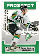 Sergei Kostitsyn - London Knights (NHL - Minor Hockey Card) 2006-07 ITG Heroes and Prospects # 120 Mint
