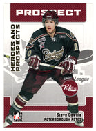 Steve Downie - Peterborough Petes (NHL - Minor Hockey Card) 2006-07 ITG Heroes and Prospects # 122 Mint
