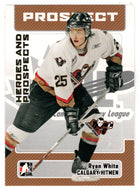 Ryan White - Calgary Hitmen (NHL - Minor Hockey Card) 2006-07 ITG Heroes and Prospects # 127 Mint