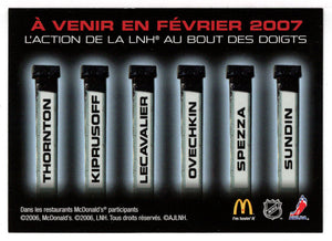 Hockey Sticks Preview (NHL Hockey Card) 2006-07 McDonald's Upper Deck # NNO Mint