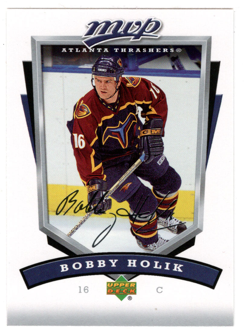 Bobby Holik - Atlanta Thrashers (NHL Hockey Card) 2006-07 Upper Deck MVP # 15 Mint