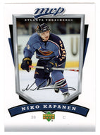 Niko Kapanen - Atlanta Thrashers (NHL Hockey Card) 2006-07 Upper Deck MVP # 17 Mint