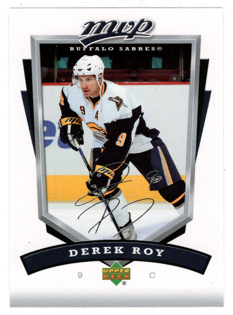 Derek Roy - Buffalo Sabres (NHL Hockey Card) 2006-07 Upper Deck MVP # 38 Mint