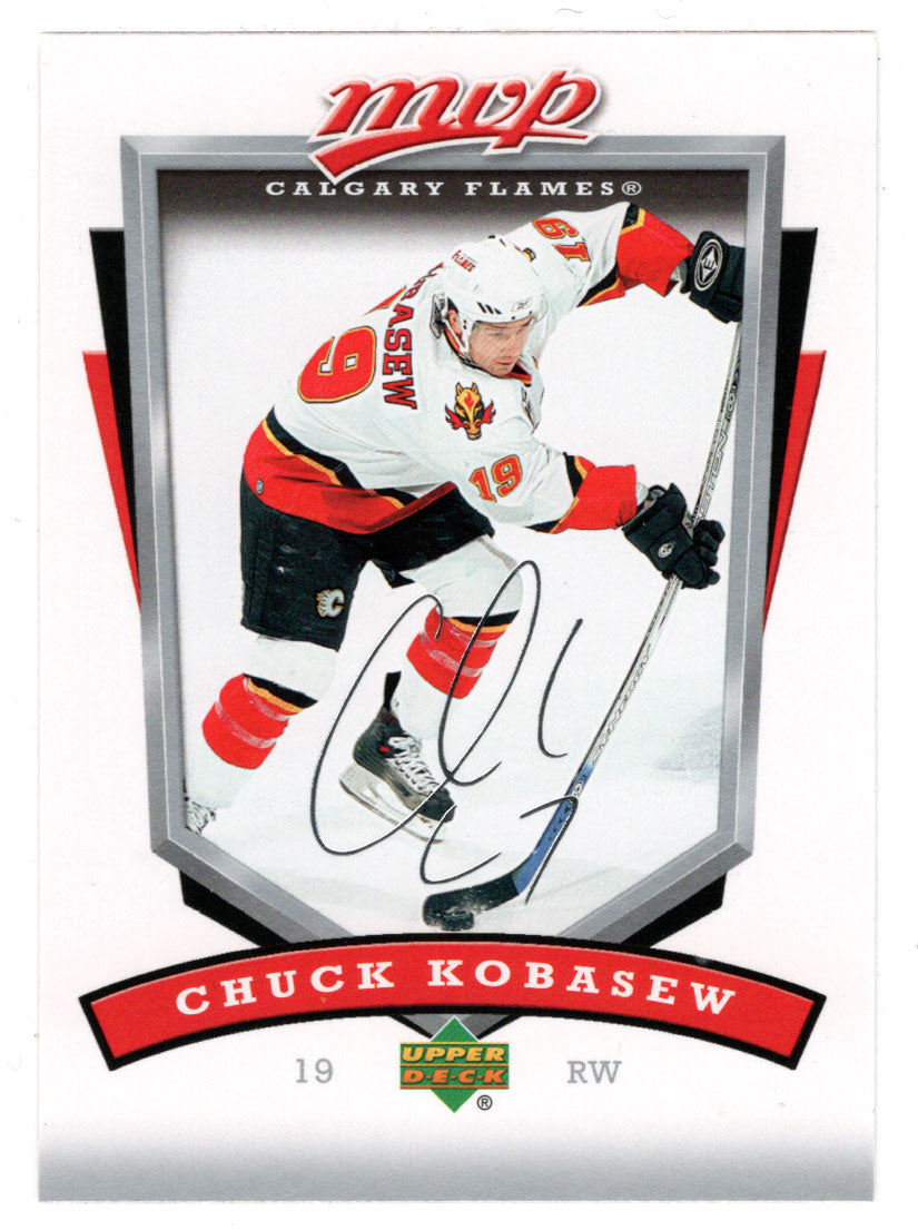 Chuck Kobasew - Calgary Flames (NHL Hockey Card) 2006-07 Upper Deck MVP # 48 Mint