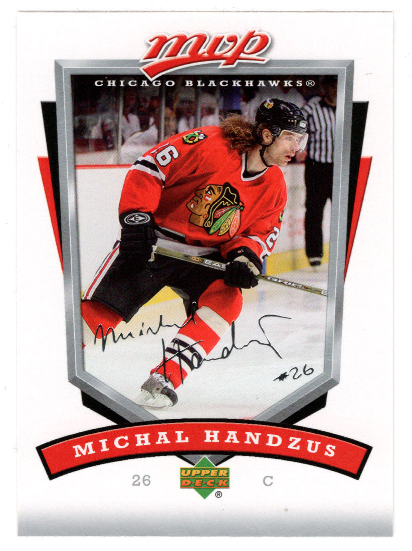 Michal Handzus - Chicago Blackhawks (NHL Hockey Card) 2006-07 Upper Deck MVP # 62 Mint