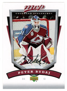 Peter Budaj - Colorado Avalanche (NHL Hockey Card) 2006-07 Upper Deck MVP # 79 Mint