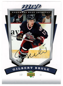 Gilbert Brule - Columbus Blue Jackets (NHL Hockey Card) 2006-07 Upper Deck MVP # 83 Mint