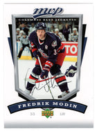 Fredrik Modin - Columbus Blue Jackets (NHL Hockey Card) 2006-07 Upper Deck MVP # 86 Mint