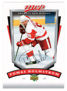 Tomas Holmstrom - Detroit Red Wings (NHL Hockey Card) 2006-07 Upper Deck MVP # 102 Mint