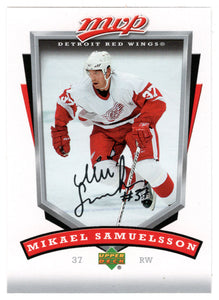 Mikael Samuelsson - Detroit Red Wings (NHL Hockey Card) 2006-07 Upper Deck MVP # 108 Mint