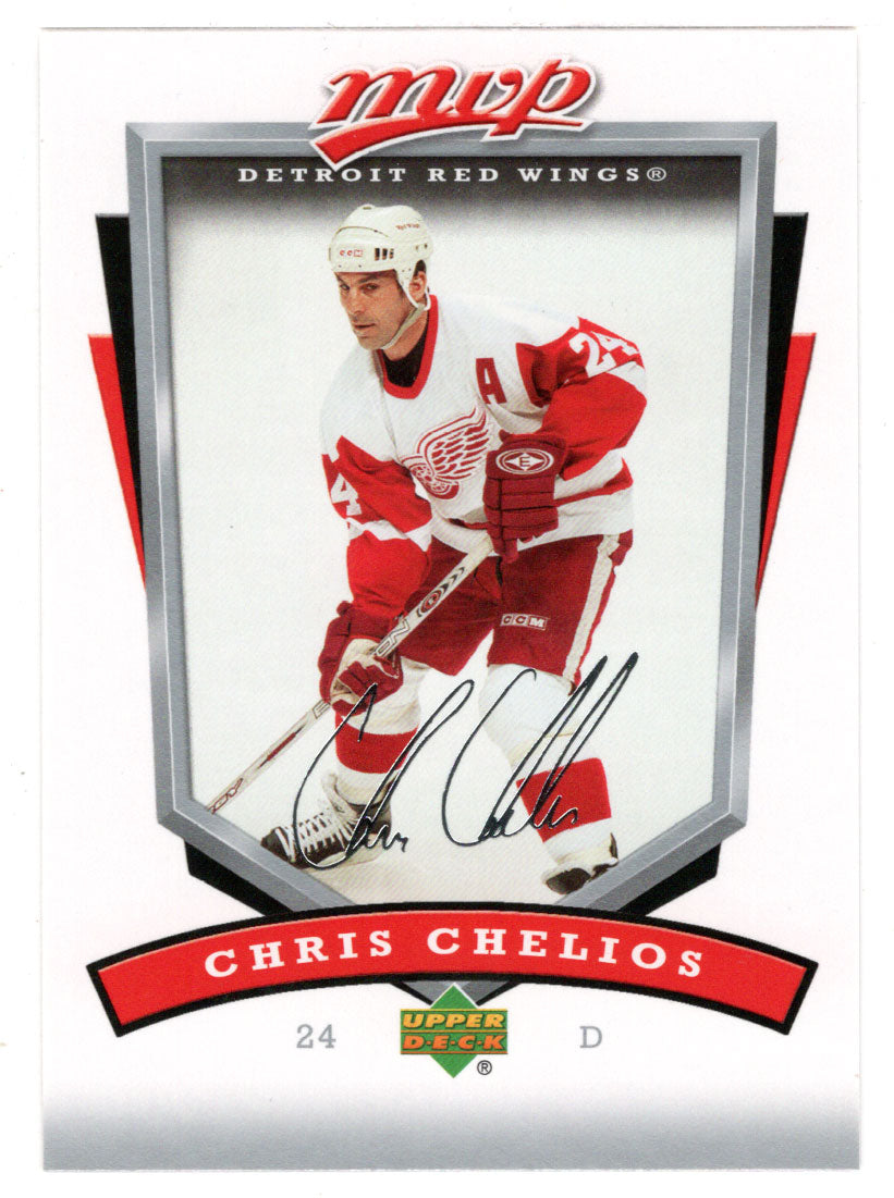 Chris Chelios - Detroit Red Wings (NHL Hockey Card) 2006-07 Upper Deck MVP # 109 Mint