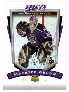 Mathieu Garon - Los Angeles Kings (NHL Hockey Card) 2006-07 Upper Deck MVP # 138 Mint