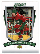 Brian Rolston - Minnesota Wild (NHL Hockey Card) 2006-07 Upper Deck MVP # 146 Mint