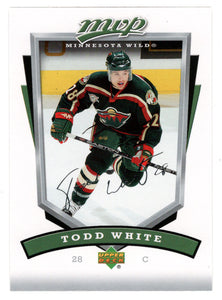 Todd White - Minnesota Wild (NHL Hockey Card) 2006-07 Upper Deck MVP # 150 Mint