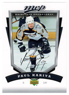 Paul Kariya - Nashville Predators (NHL Hockey Card) 2006-07 Upper Deck MVP # 162 Mint