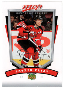 Patrik Elias - New Jersey Devils (NHL Hockey Card) 2006-07 Upper Deck MVP # 176 Mint