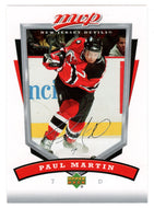 Paul Martin - New Jersey Devils (NHL Hockey Card) 2006-07 Upper Deck MVP # 180 Mint