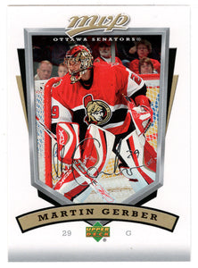 Martin Gerber - Ottawa Senators (NHL Hockey Card) 2006-07 Upper Deck MVP # 206 Mint