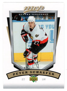 Peter Schaefer - Ottawa Senators (NHL Hockey Card) 2006-07 Upper Deck MVP # 210 Mint