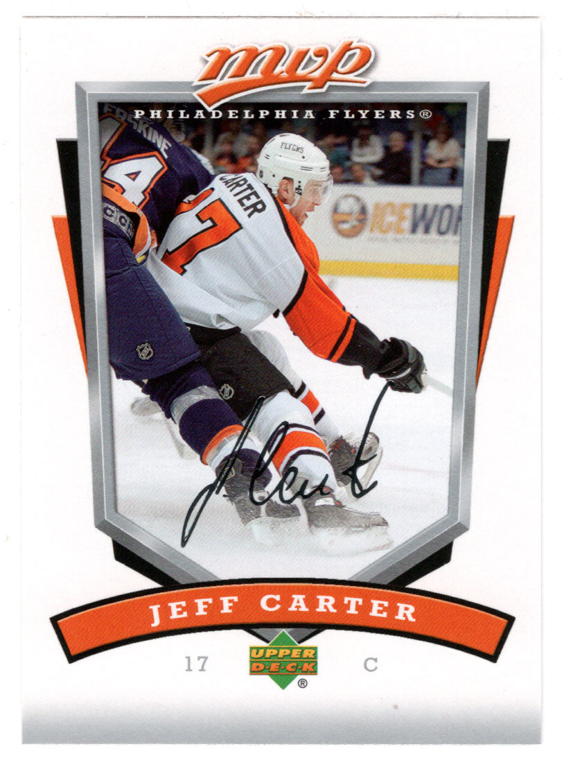 Jeff Carter - Philadelphia Flyers (NHL Hockey Card) 2006-07 Upper Deck MVP # 213 Mint