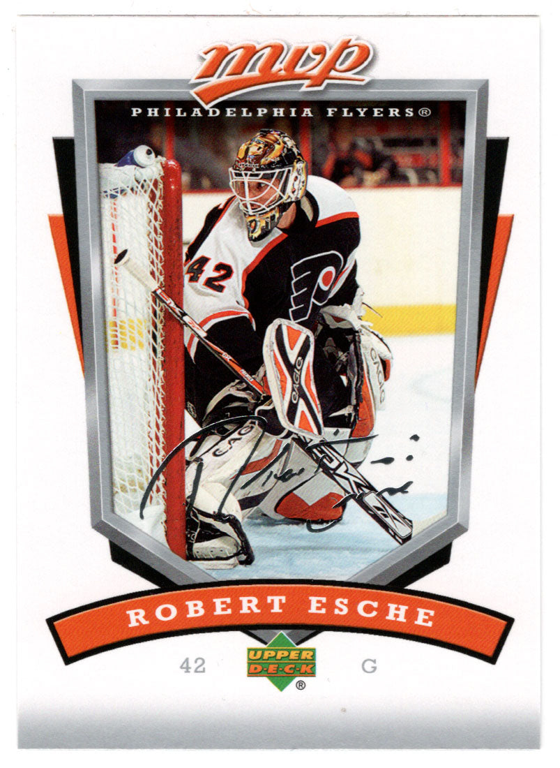 Robert Esche - Philadelphia Flyers (NHL Hockey Card) 2006-07 Upper Deck MVP # 219 Mint