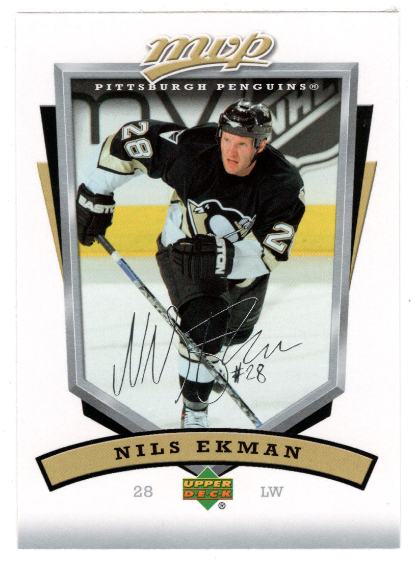 Nils Ekman - Pittsburgh Penguins (NHL Hockey Card) 2006-07 Upper Deck MVP # 233 Mint