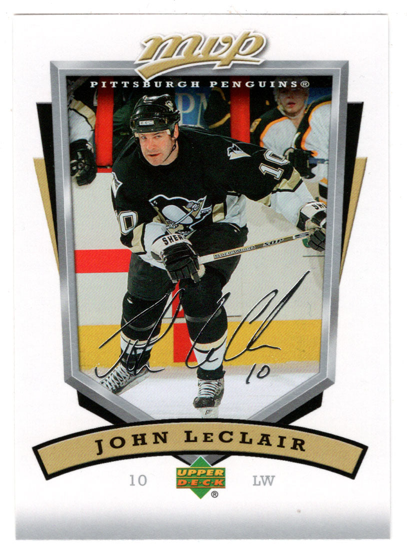 John LeClair - Pittsburgh Penguins (NHL Hockey Card) 2006-07 Upper Deck MVP # 236 Mint