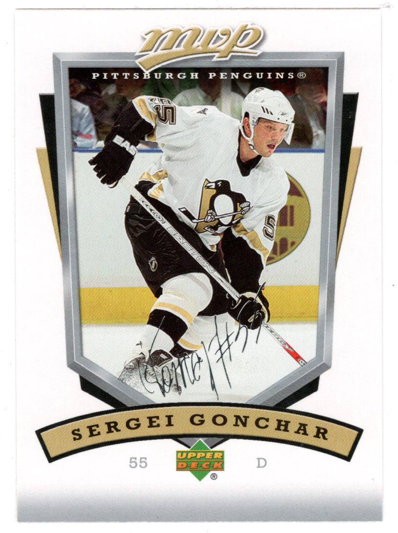 Sergei Gonchar - Pittsburgh Penguins (NHL Hockey Card) 2006-07 Upper Deck MVP # 238 Mint