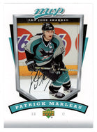 Patrick Marleau - San Jose Sharks (NHL Hockey Card) 2006-07 Upper Deck MVP # 246 Mint