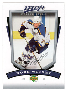 Doug Weight - St. Louis Blues (NHL Hockey Card) 2006-07 Upper Deck MVP # 256 Mint