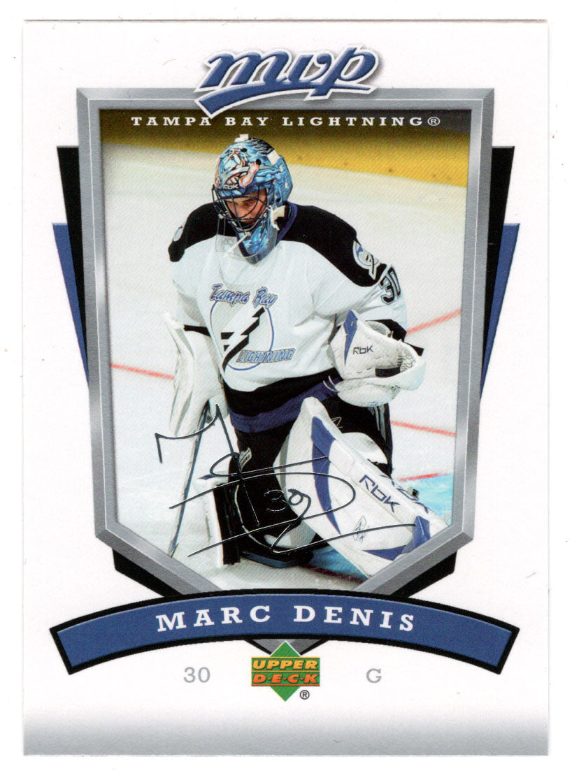 Marc Denis - Tampa Bay Lightning (NHL Hockey Card) 2006-07 Upper Deck MVP # 259 Mint