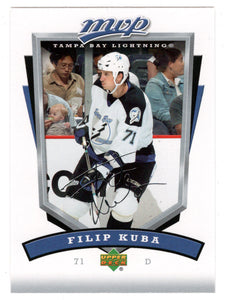 Filip Kuba - Tampa Bay Lightning (NHL Hockey Card) 2006-07 Upper Deck MVP # 265 Mint