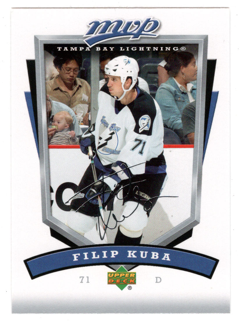 Filip Kuba - Tampa Bay Lightning (NHL Hockey Card) 2006-07 Upper Deck MVP # 265 Mint