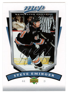 Steve Eminger - Washington Capitals (NHL Hockey Card) 2006-07 Upper Deck MVP # 291 Mint