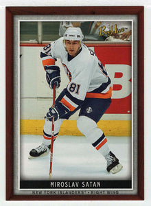 Miroslav Satan - New York Islanders (NHL Hockey Card) 2006-07 Upper Deck Bee Hive # 40 Mint