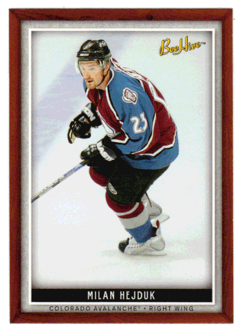 Milan Hejduk - Colorado Avalanche (NHL Hockey Card) 2006-07 Upper Deck Bee Hive # 76 Mint