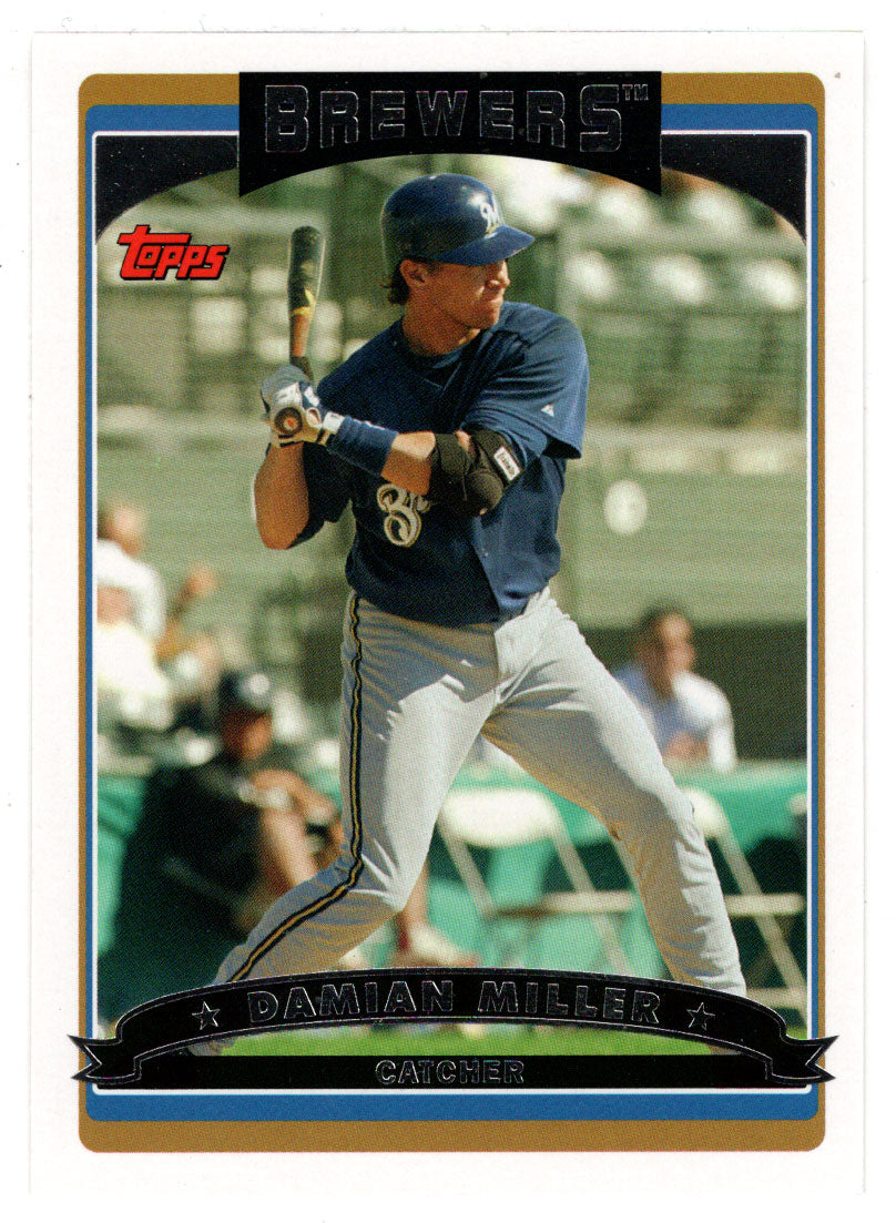 Damian Miller - Milwaukee Brewers (MLB Baseball Card) 2006 Topps # 9 Mint