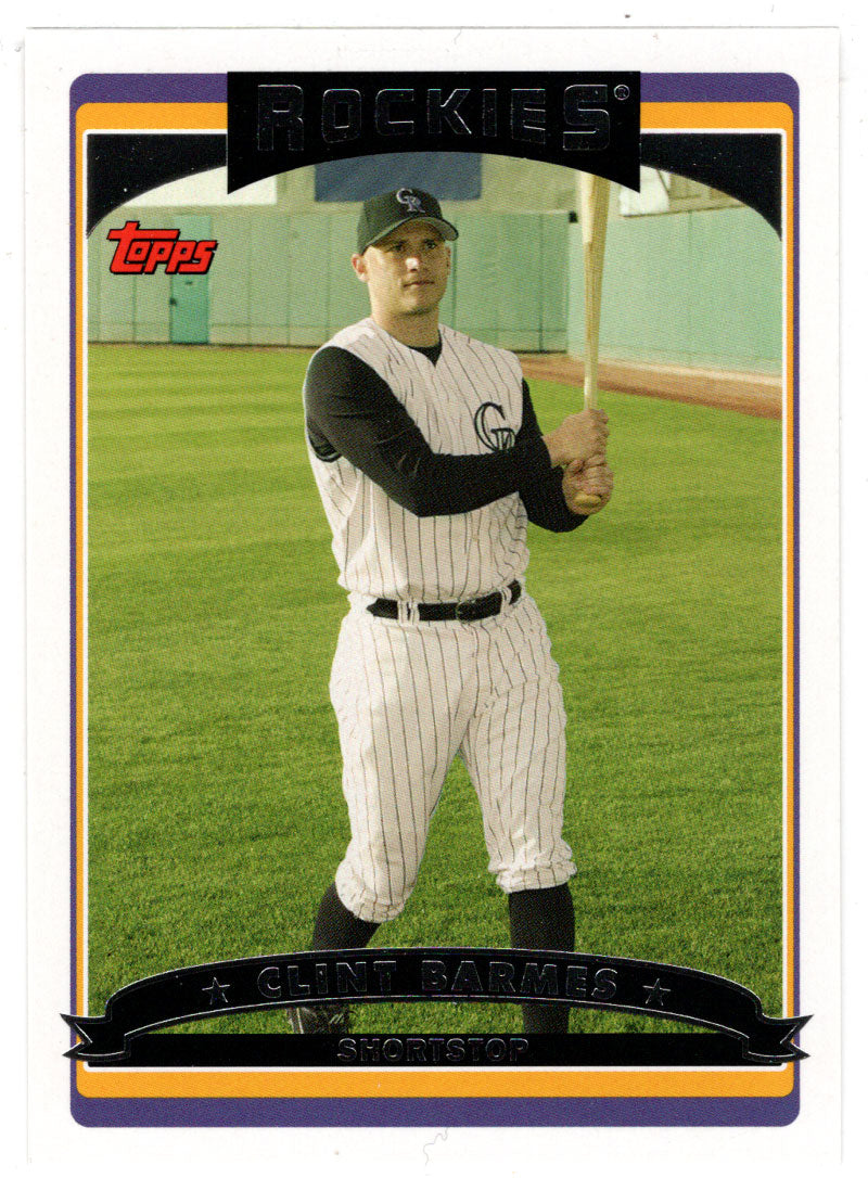 Clint Barmes - Colorado Rockies (MLB Baseball Card) 2006 Topps # 10 Mint