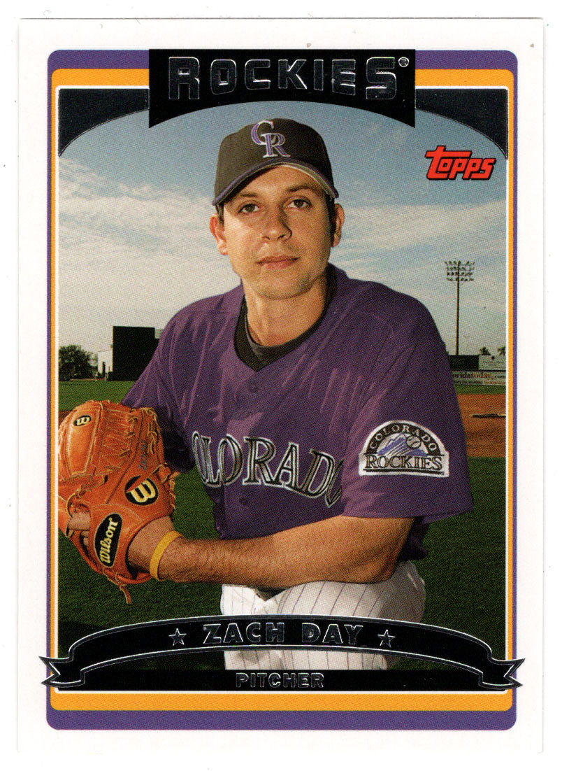 Zach Day - Colorado Rockies (MLB Baseball Card) 2006 Topps # 22 Mint