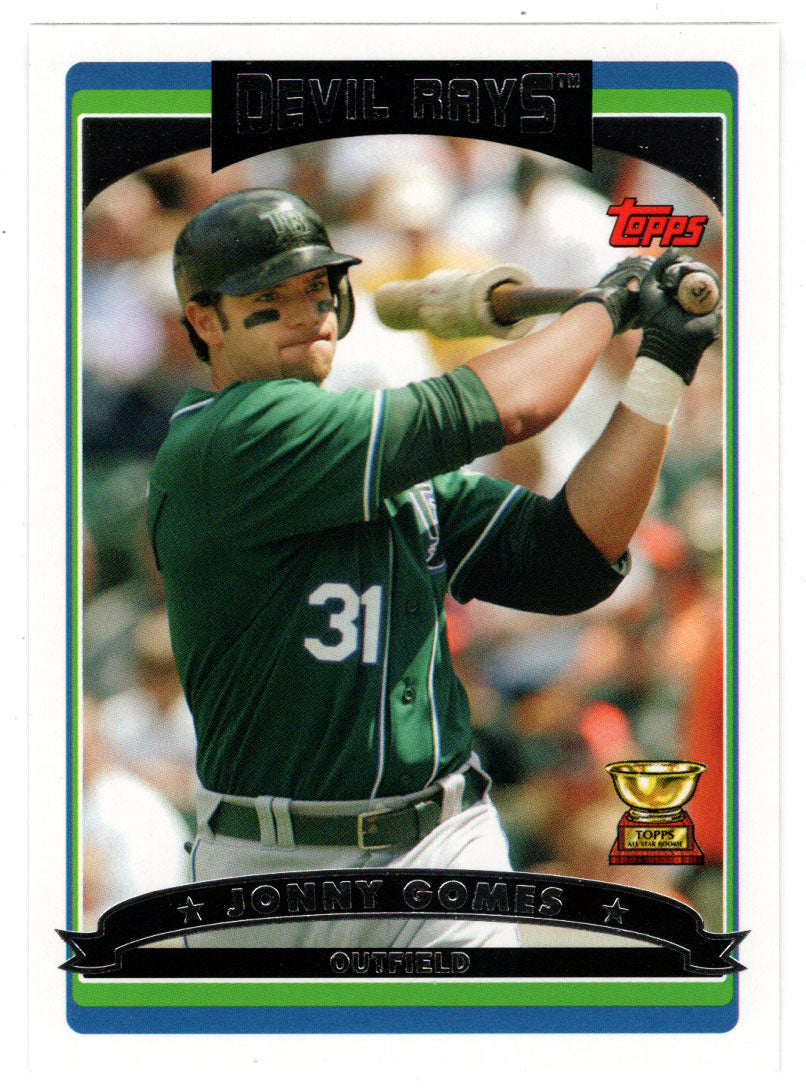 Jonny Gomes - Tampa Bay Devil Rays (MLB Baseball Card) 2006 Topps # 23 Mint