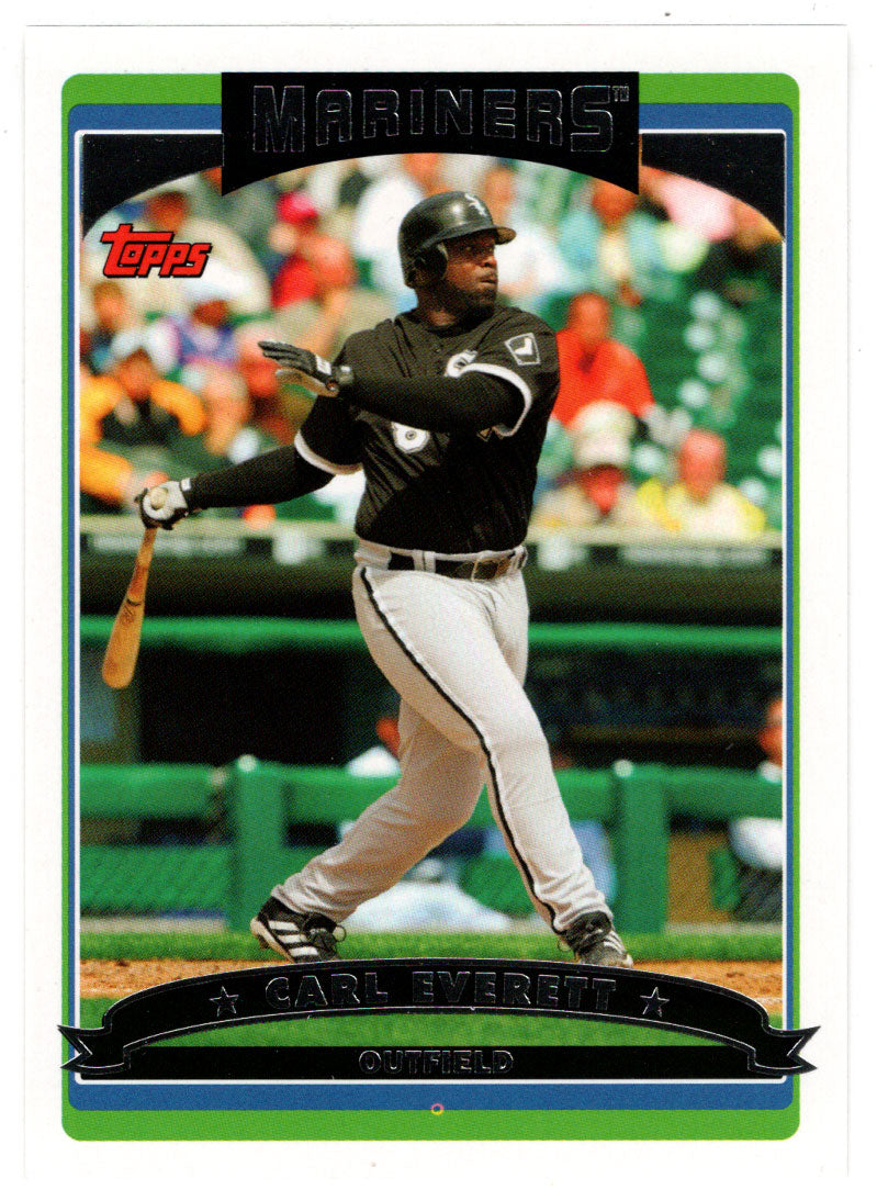 Carl Everett - Seattle Mariners (MLB Baseball Card) 2006 Topps # 44 Mint