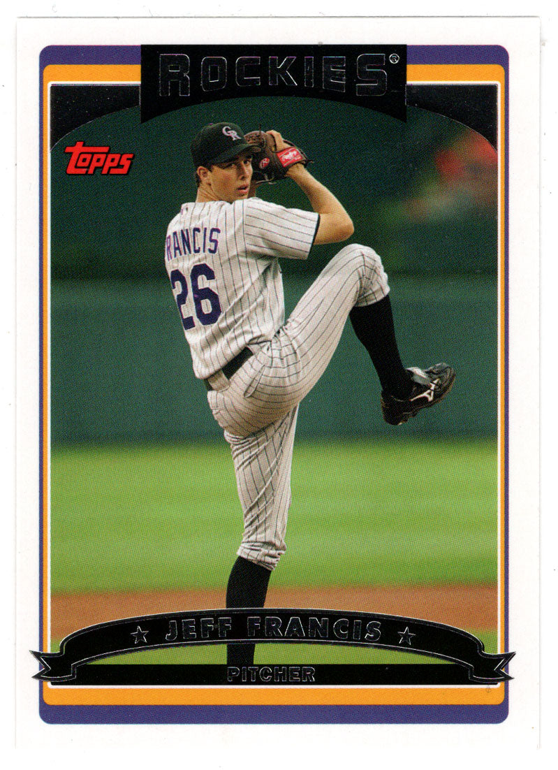 Jeff Francis - Colorado Rockies (MLB Baseball Card) 2006 Topps # 46 Mint