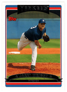 Jaret Wright - New York Yankees (MLB Baseball Card) 2006 Topps # 52 Mint