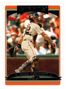 Mike Matheny - San Francisco Giants (MLB Baseball Card) 2006 Topps # 54 Mint