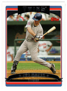 Joe Mauer - Minnesota Twins (MLB Baseball Card) 2006 Topps # 55 Mint