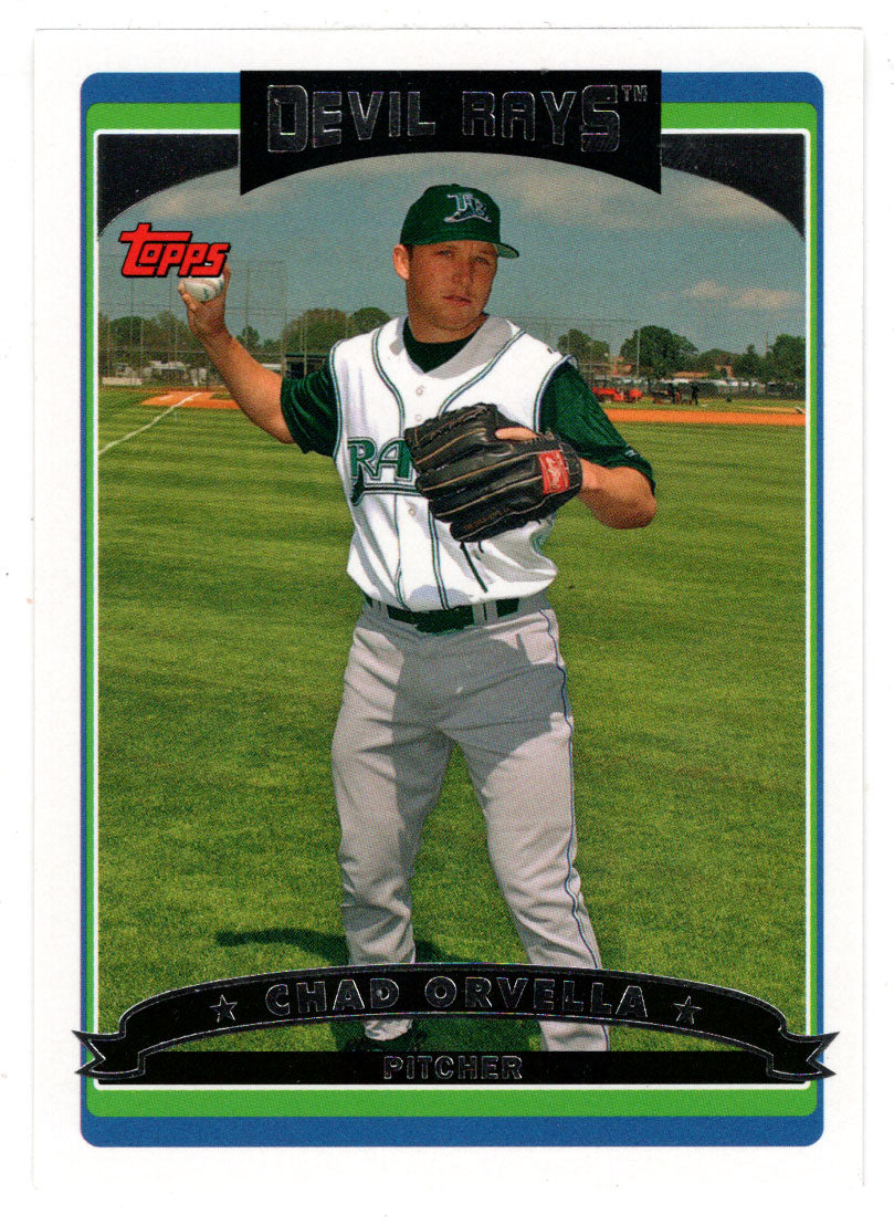 Chad Orvella - Tampa Bay Devil Rays (MLB Baseball Card) 2006 Topps # 101 Mint