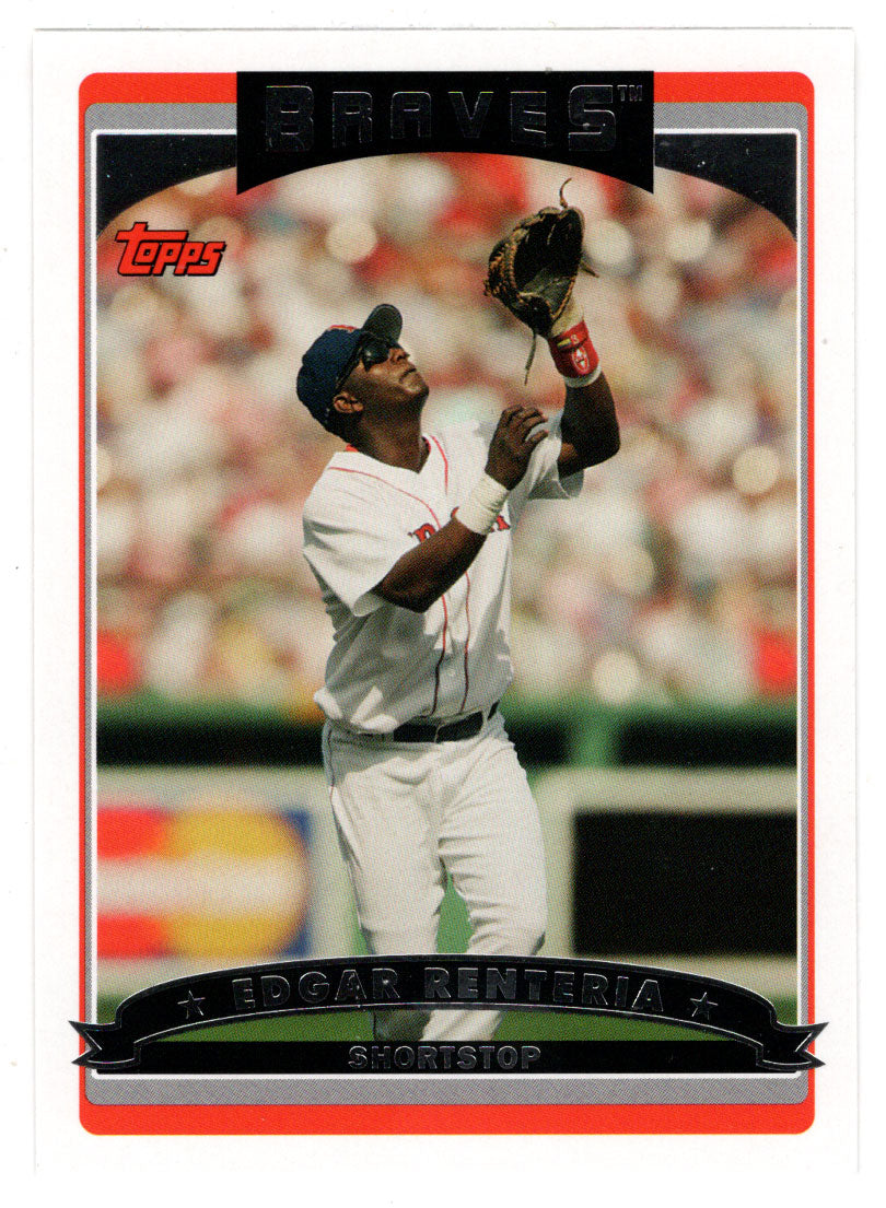 Edgar Renteria - Atlanta Braves (MLB Baseball Card) 2006 Topps # 120 Mint