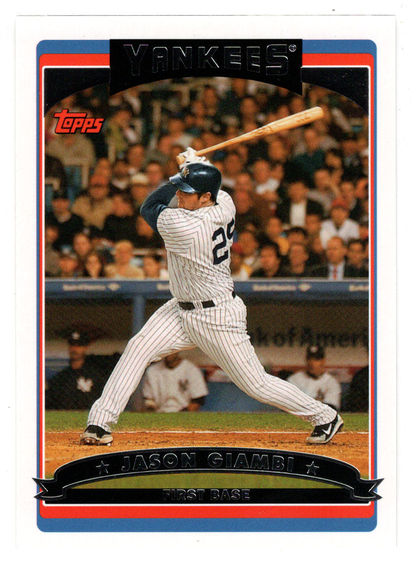 Jason Giambi - New York Yankees (MLB Baseball Card) 2006 Topps # 121 Mint